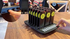 CS-18QM Guest Paging System (Slot-in Charging)
