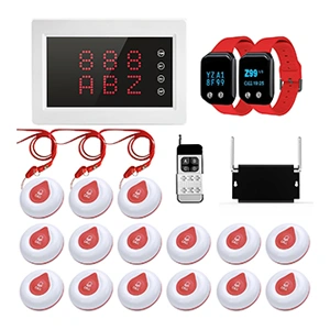Clinic Calling System (Display + 15 Call Buttons)
