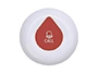 Round Waterproof Silicone Single-Button Pager