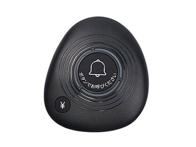 Waterproof Two-Button Pager (Silicone buttons are in Japanese)